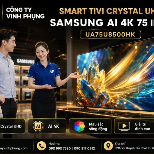 Smart Tivi Mini LED Samsung AI 4K 43 inch UA43M77HA