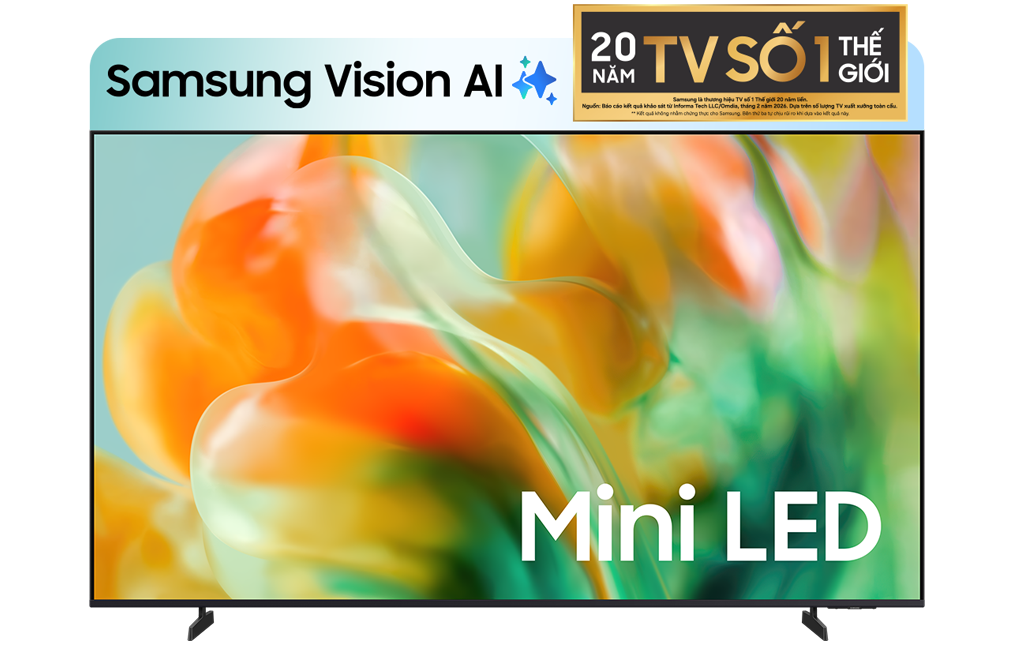 Smart Tivi Mini LED Samsung AI 4K 85 inch UA85M80HA